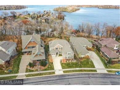 The home overlooks Lake Minnetonka