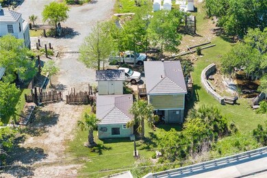 4518 Jean Lafitte Aerial View of Residence and Sto