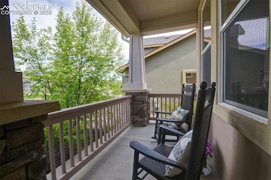 Charming covered front porch