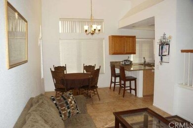 Dining area and breakfast bar.