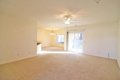 Large open living room