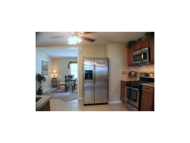 Kitchen from the Family Room looking towards the L