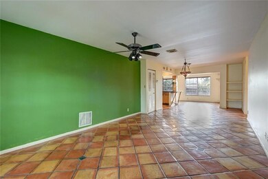 Walk into the front door to your large living area