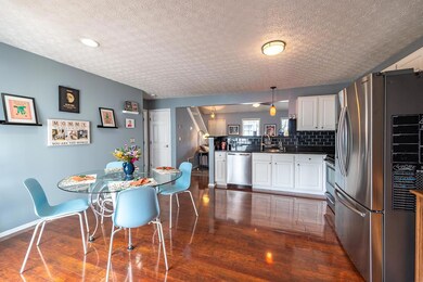 Bright, open cooks kitchen