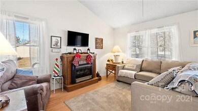 Living Room View From Kitchen