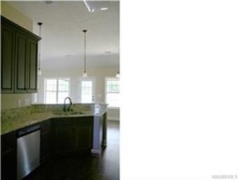 View to open eat in kitchen