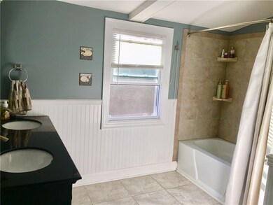newly renovated full bath
