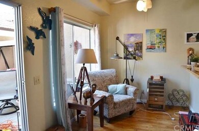 Breakfast nook currently used as a sitting area