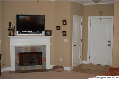 Another view of the Family Room. Turn the gas logs