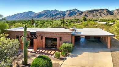 Front of Home with Mountain Views