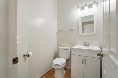 First floor half bath