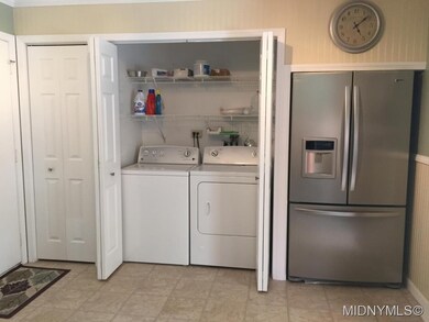 Convenient laundry location