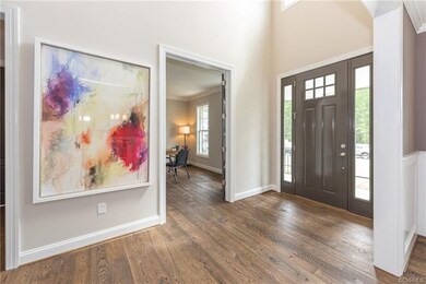 Photo of a similar floor plan taken from the Eagle