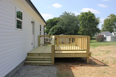 Large Deck on Back of Home