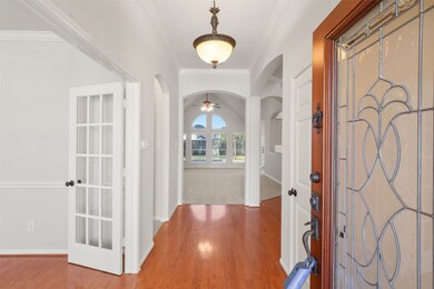 Welcoming entryway.