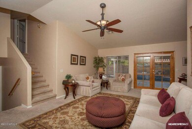 Living Room with Stairs