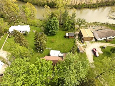 View of the Huron River.