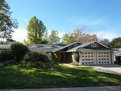 Garage door and front door