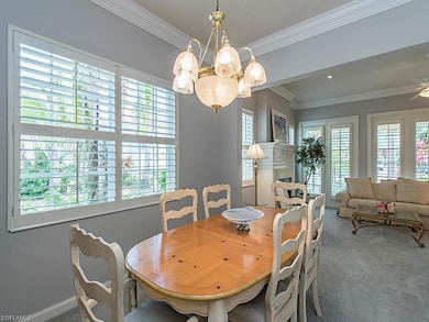 Dining room off the kitchen.