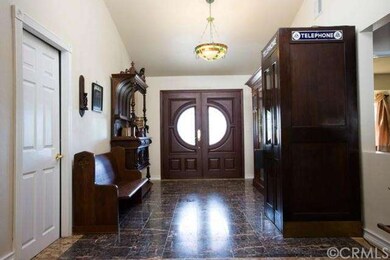 The formal entry way features new double wide fron
