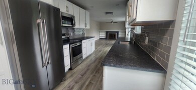 Upstairs kitchen