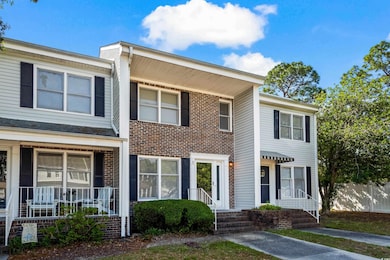 Multi unit property with covered porch