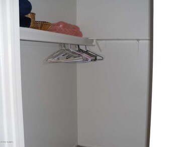 Master bedroom w/walk in closet