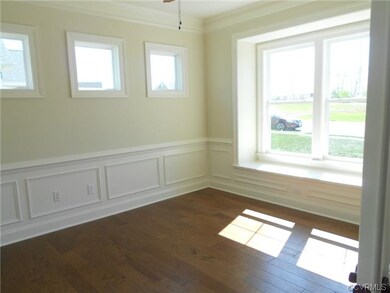 Study/Office showing window seat