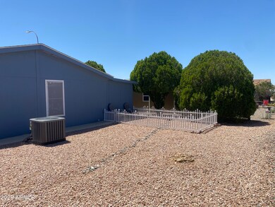 Backyard area facing SW