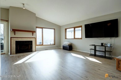 Living Area w/Fireplace