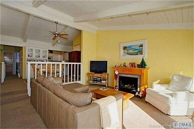 Living looking back to dining and kitchen.