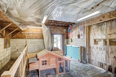Barn interior