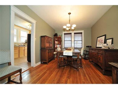 Dining Room. Spacious dining room with hardwood fl
