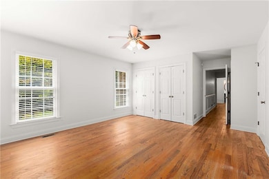 Two of 3 closets in the Primary