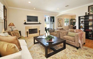 Inviting fireplace creates atmosphere in the livin