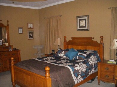 This home offers a large master bedroom and large walk-in closet as well as a large master bath with whirlpool tub and separate shower and double vanities