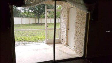 Screened lanai
