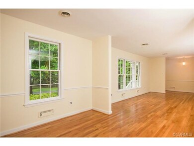 The dining area is just off the living room, and l