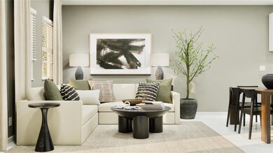 Virtually staged. Great room