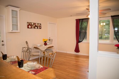View from kitchen island