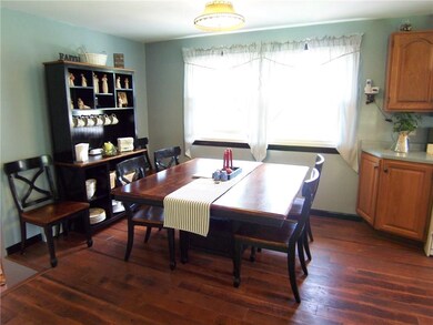 Breakfast area all new flooring