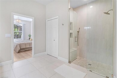 Expansive Walk in Shower, Seamless glass in Master