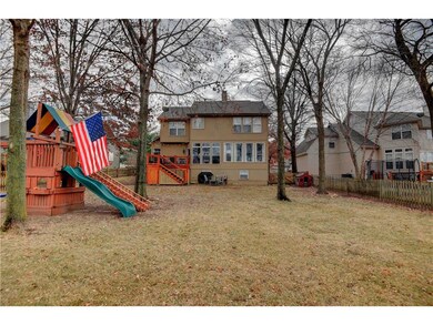 Large fenced yard. Gate in back is short walk to p