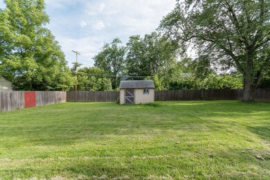 Large Yard with Shed