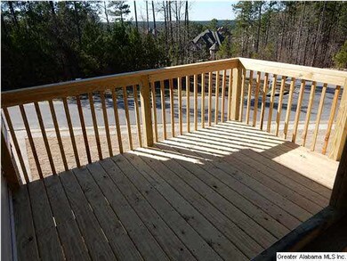 grilling area off the covered deck