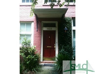 Exterior Front. Front door of 402 E. Oglethorpe.