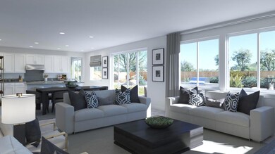 Great Room-Home is still under construction, photo