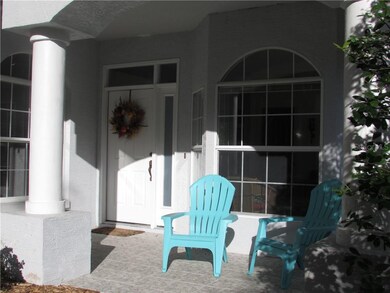 Such a light and breezy porch area to enjoy readin