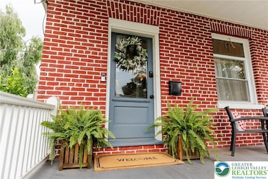 Covered front porch