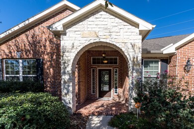 Beautiful Rock and Brick Elevation.